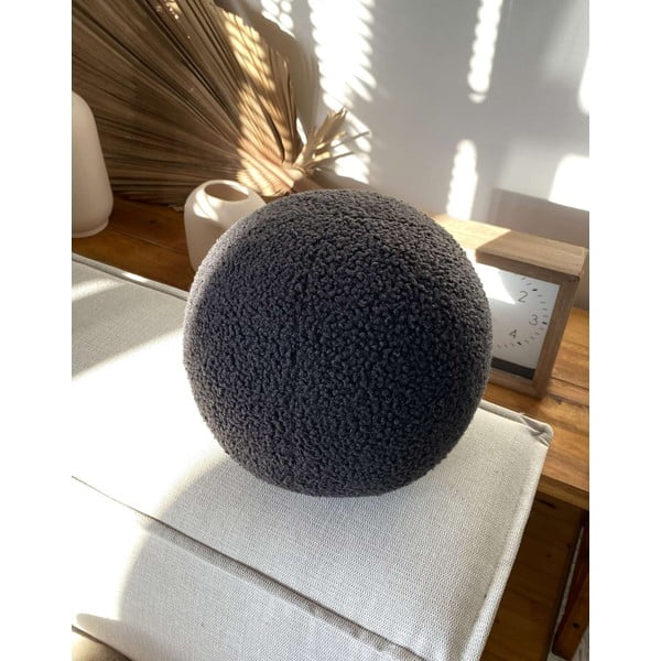 Декоративна възглавница от букле ø 25 cm Top – Mioli Decor-image-2