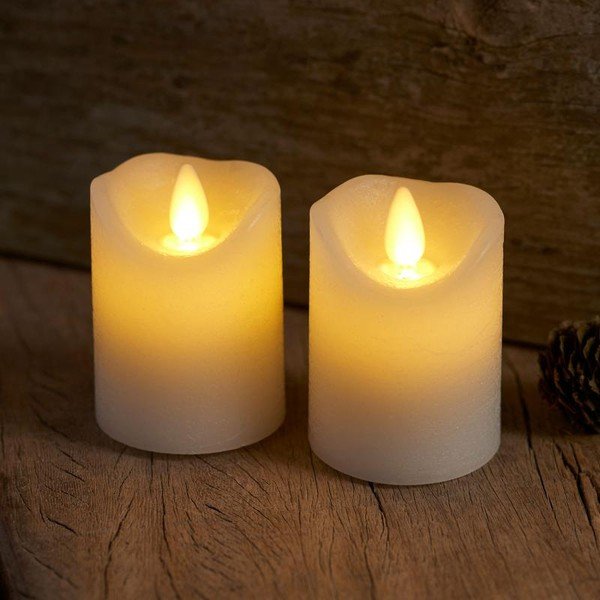 Бели светлинни декорации в комплект от 2 Sara Mini - Sirius-image-2