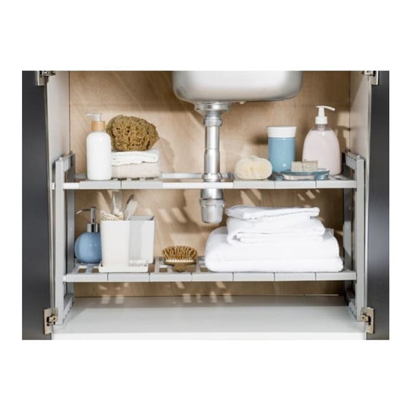 Разширяващ се рафт за шкаф под мивката с регулируема ширина - Compactor-image-2