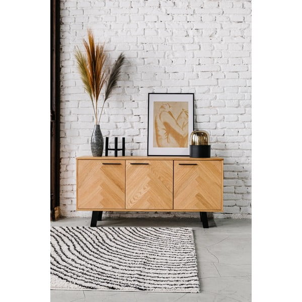 Черен алуминиев свещник, височина 20 cm Deeb - Bloomingville-image-2