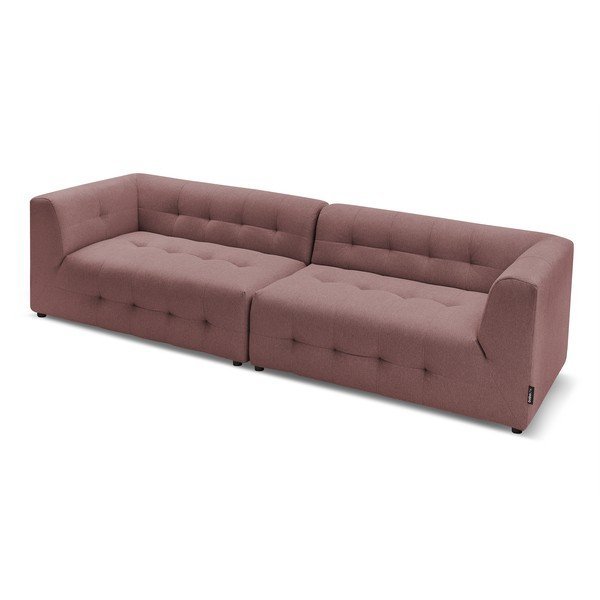 Тъмнорозов диван 324 cm Kleber - Bobochic Paris-image-3