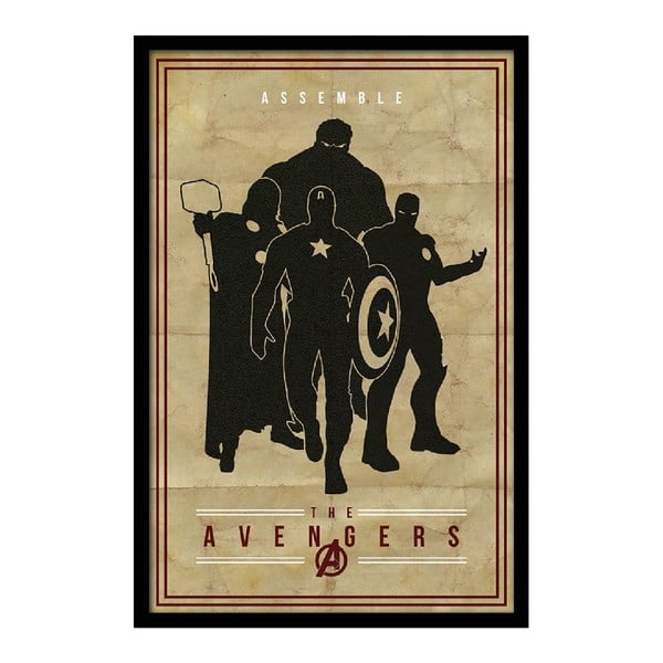 Plakát The Avengers, 35x30 cm