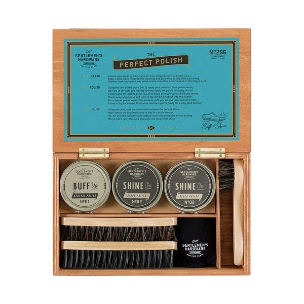 Комплект за почистване на обувки - Gentlemen's Hardware-image-1