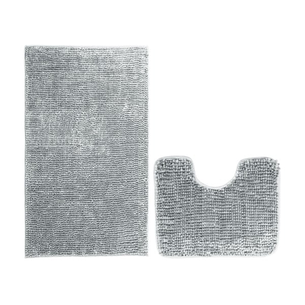 Комплект от 2 сиви постелки за баня Bati - AmeliaHome