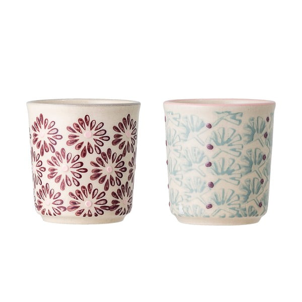 Комплект от 2 керамични чаши за яйца, ø 4,5 cm Maya - Bloomingville