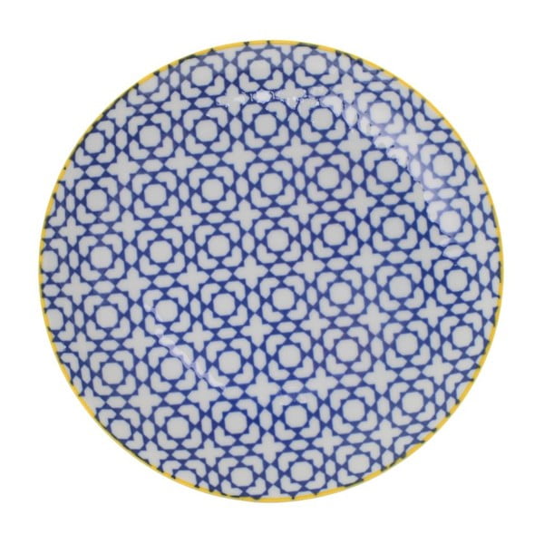 Porcelánový talíř Geometric No4, 16x2,1 cm