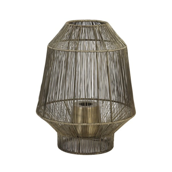 Настолна лампа в бронзов цвят (височина 38 cm) Vitora - Light & Living