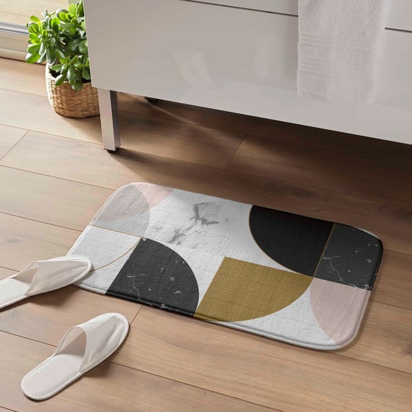 Килим за баня 45x75 cm Geomarbre – douceur d'intérieur-image-1