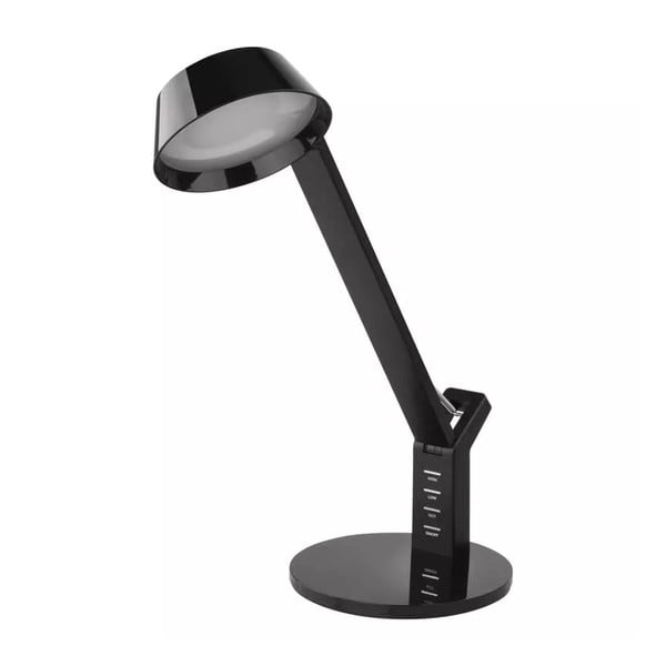 Черна настолна LED лампа с възможност за димиране (височина 39 cm) Simon - EMOS