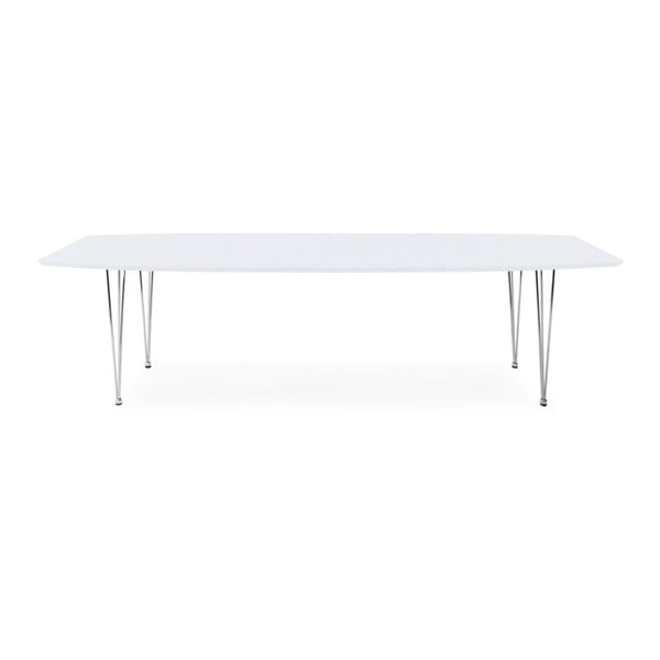 Bílý rozkládací jídelní stůl Kokoon Design Extensio