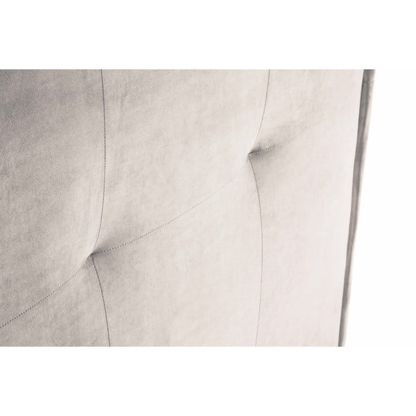 Кремава табла за легло 160x120 cm Monica – Milo Casa-image-1