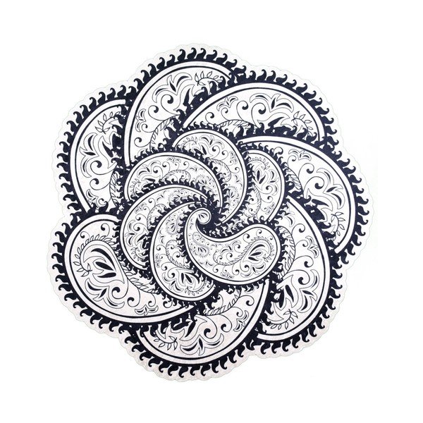 Килим Gurho, ⌀ 80 cm - Vitaus-image-1