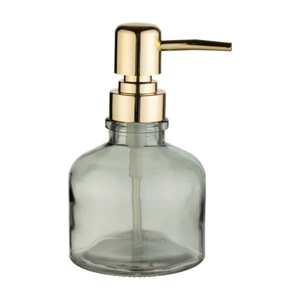 Стъклен диспенсер за сапун в цвят мента 200 ml Atessa – Wenko