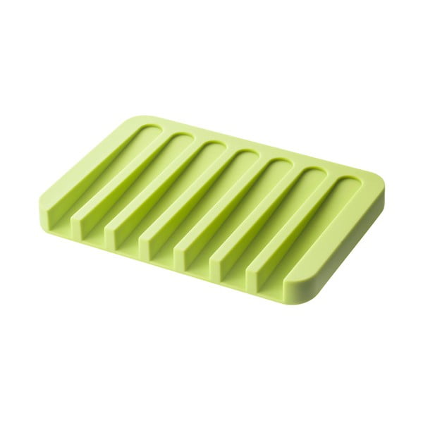 Зелена подложка за сапун Flow - YAMAZAKI
