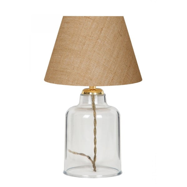 Настолна лампа с текстилен абажур (височина 30 cm) Baran – Opviq lights