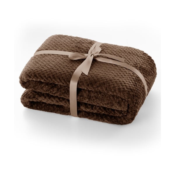 Кафяво одеяло от микрофибър , 170 x 210 cm Henry - DecoKing