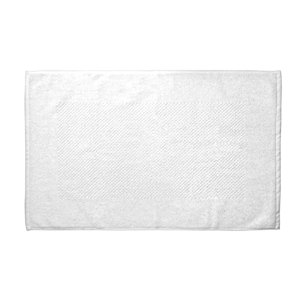 Bílá koupelnová předložka Galzone 80x50 cm