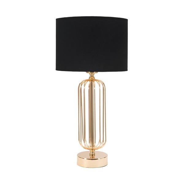 Настолна лампа в черно и златисто Glam , височина 51 cm Towy - Mauro Ferretti