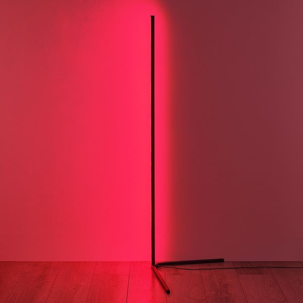 Черна LED подова лампа (височина 141 cm) Level - Reality-image-2