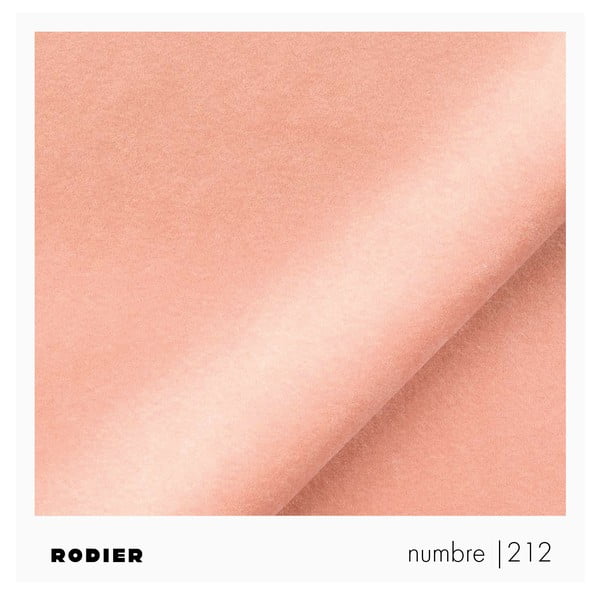 Розов кадифен разтегателен ъглов диван с място за съхранение (десен ъгъл) Brim – Rodier-image-2