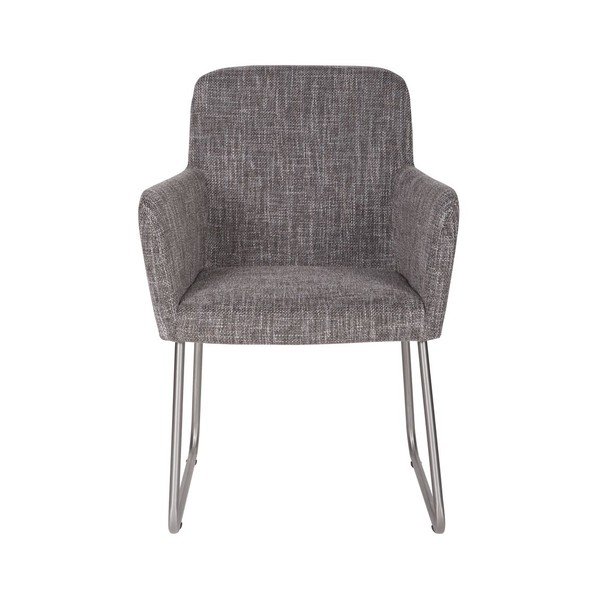 Šedé křeslo Crafton Grey