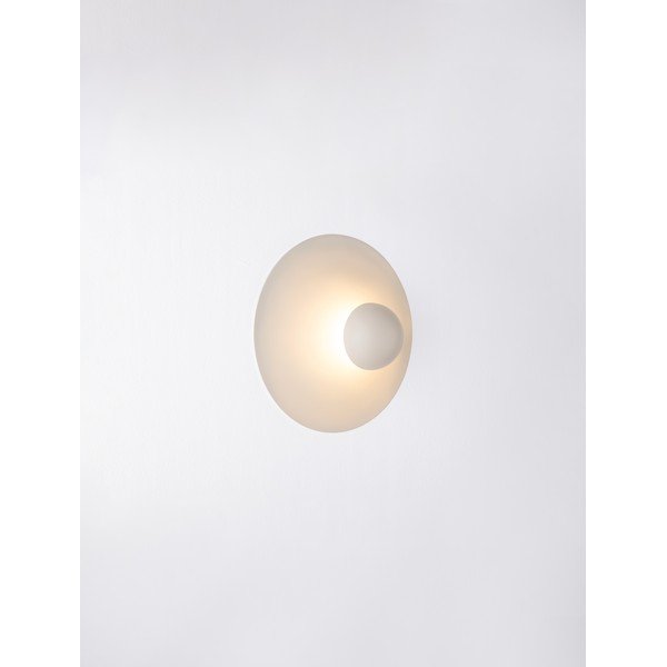 Бяла алуминиева LED стенна лампа Edem – Nova Luce-image-2