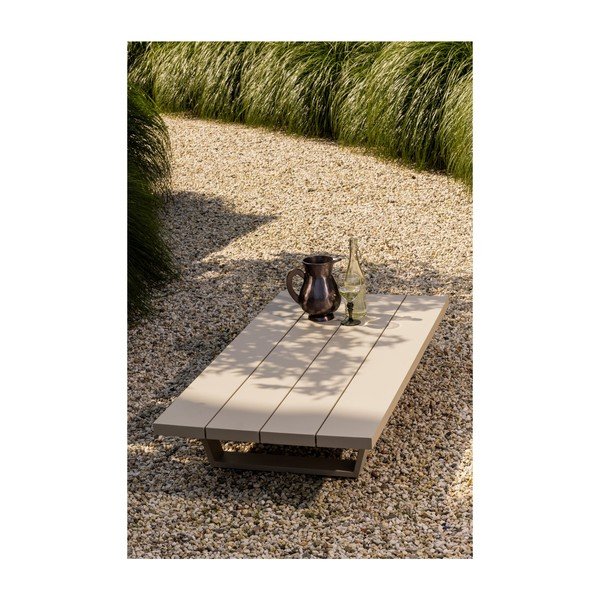 Алуминиева градинска маса за съхранение 70x140 cm Bear – Exotan-image-1