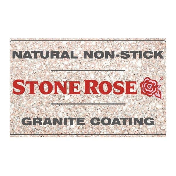 Grilovací pánev Bisetti Stonerose Rose Simone, 28 x 28 cm-image-2