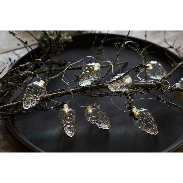 Коледна светлинна украса брой крушки 8 бр. дължина 120 cm Celina – Sirius-image-2