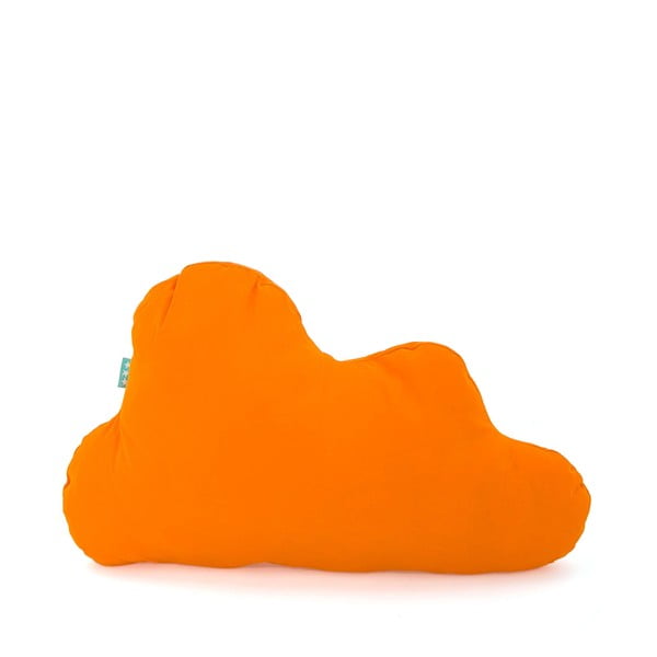 Оранжева памучна възглавница Оранжева, 60 x 40 cm Nube - Mr. Fox