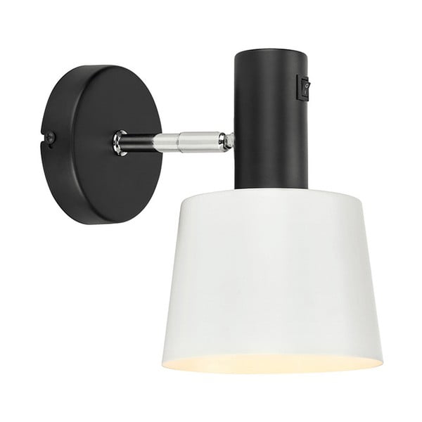 Черно-бяла стенна лампа Bodega - Markslöjd
