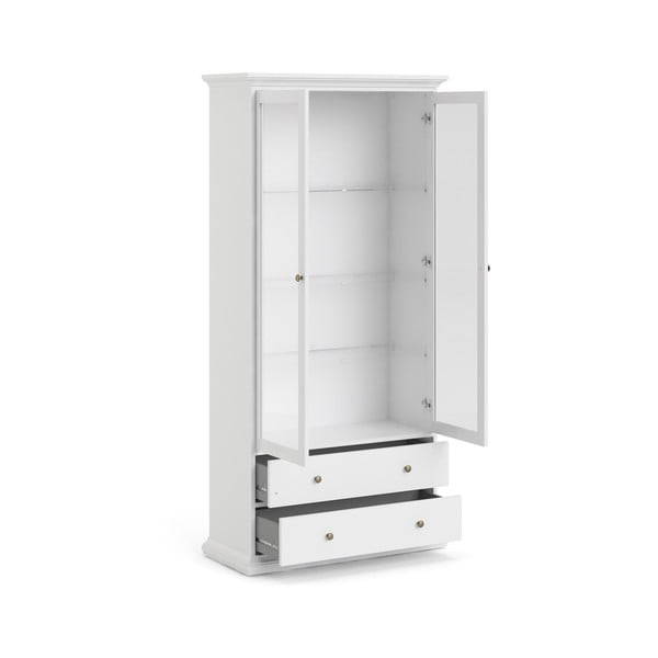 Бяла витрина 96x201 cm Paris – Tvilum-image-4