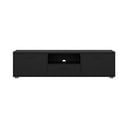 Черна телевизионна масичка 147x38 cm Media - Tvilum