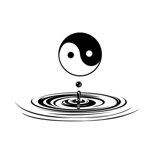 Samolepka Ambiance Yin Yang-image-1