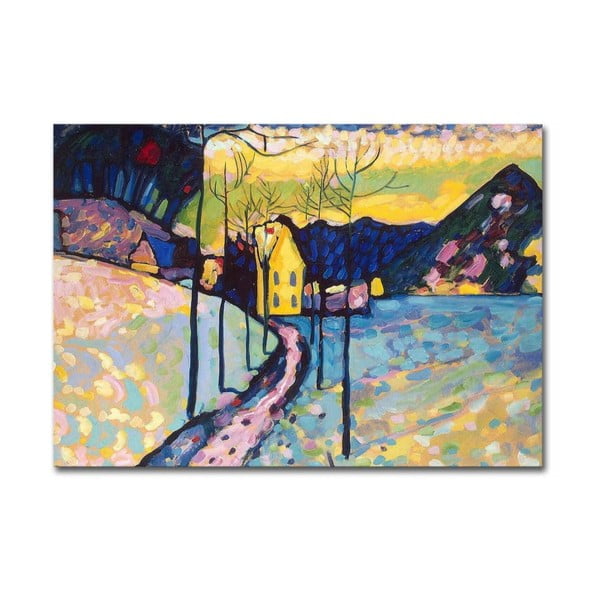 Живопис - репродукция 100x70 cm Wassily Kandinsky - Wallity
