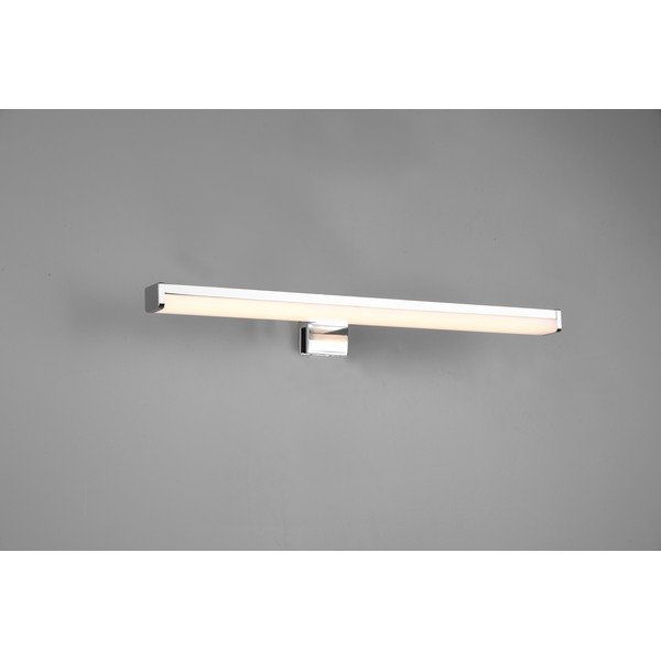 LED лампа за стена в блестящо сребристо (дължина 40 см) Lino - Trio-image-2