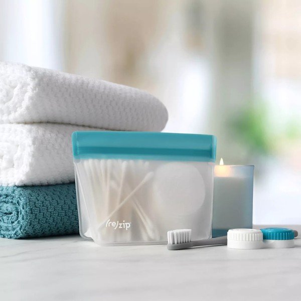 Комплект от 3 сини торбички за закуски Essential - (re)zip-image-1