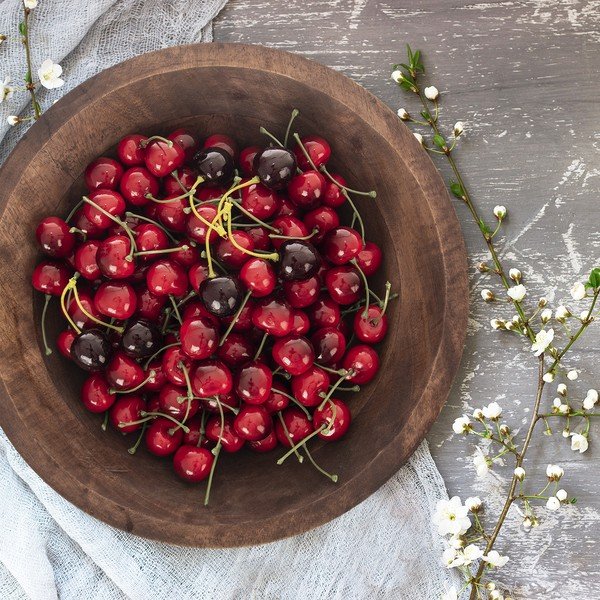 Дървена купа в естествен цвят ø 30 cm Mango - Orion-image-1