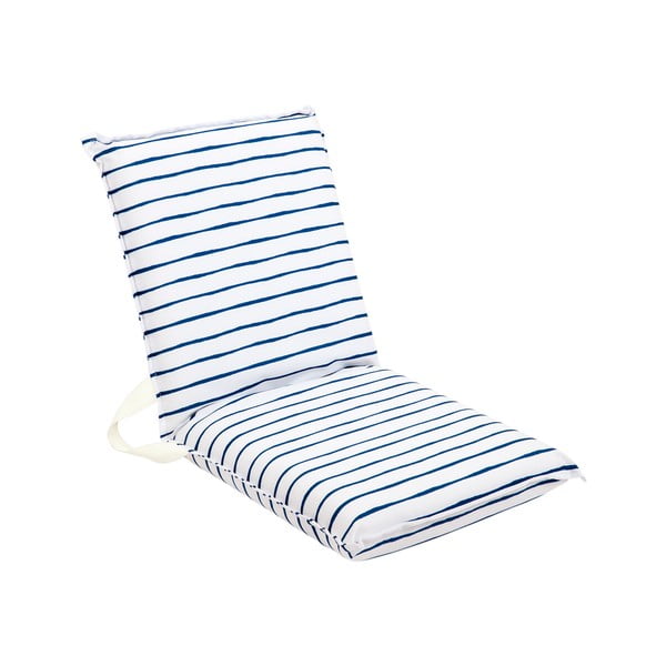 Бяло-синя градинска седалка Nouveau Bleu - Sunnylife