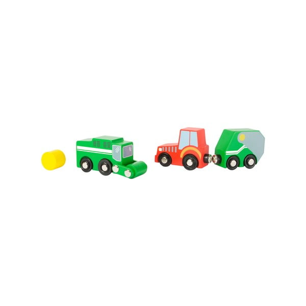 Комплект дървени играчки за деца Farm - Legler