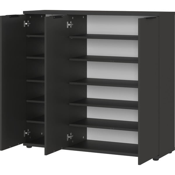 Антрацитна етажерка за обувки Stanton - Germania-image-3