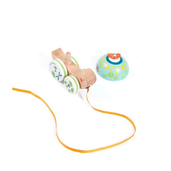 Играчка за дърпане Turtle - Moulin Roty-image-4