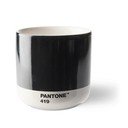 Черна керамична чаша 175 ml Cortado Black 419 - Pantone