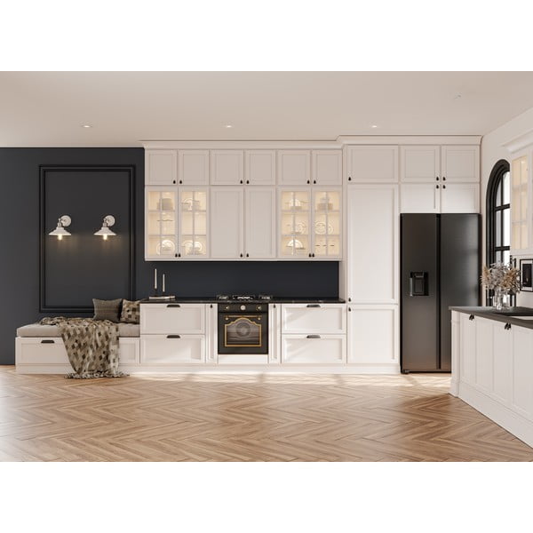 Бяла стенна лампа ø 21 cm Loret – GTV-image-2