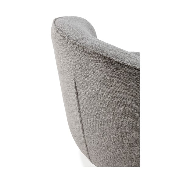 Светлосиво въртящо се кресло Edna – MOME-image-4