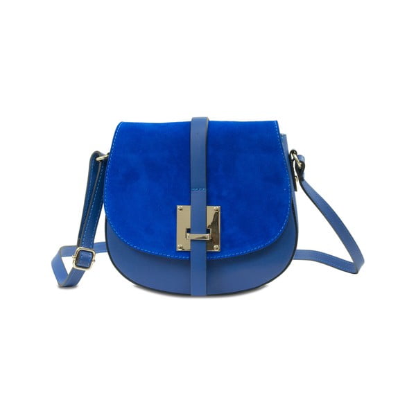 Синя кожена чанта Doli - Infinitif