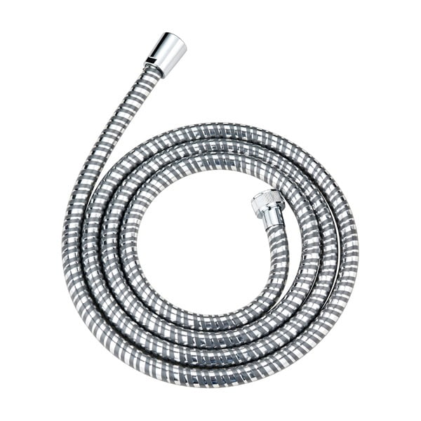 Душ-глава с маркуч в блестящо сребристо Basic Line - Wenko-image-2