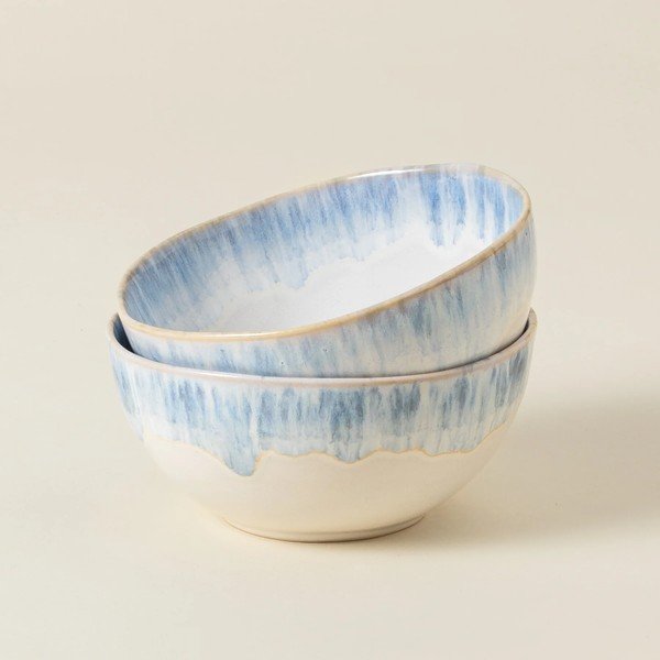 Керамична купа в светлосиньо-бяло ø 16 cm Brisa - Costa Nova-image-1