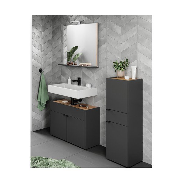 Антрацитен комплект за баня Forano – Germania-image-2