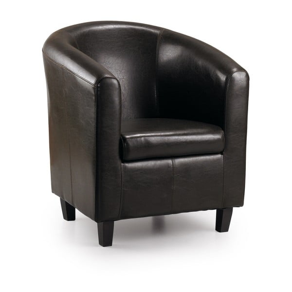 Тъмнокафяв фотьойл с конструкция от букова дървесина - Moycor
